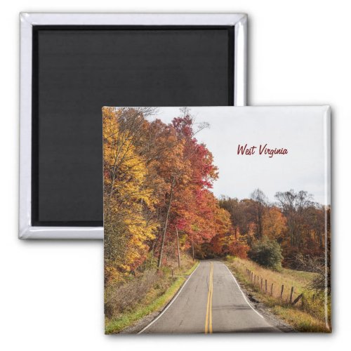 West Virginia beautiful autumn colors Magnet