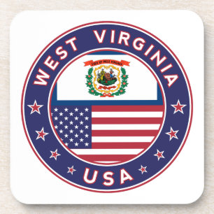 West Virginia Beverage Coaster