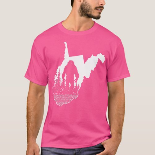 West Virginia Bigfoot T_Shirt