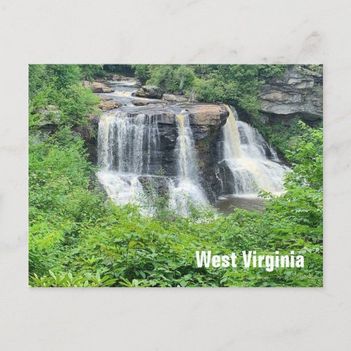 West Virginia _ Blackwater Falls postcard