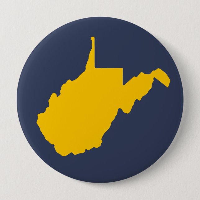 West Virginia Button (Front)