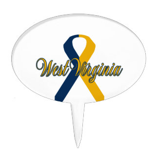 West Virginia Cake Topper