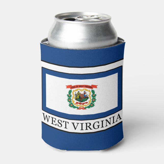 West Virginia Can Cooler (Can Front)