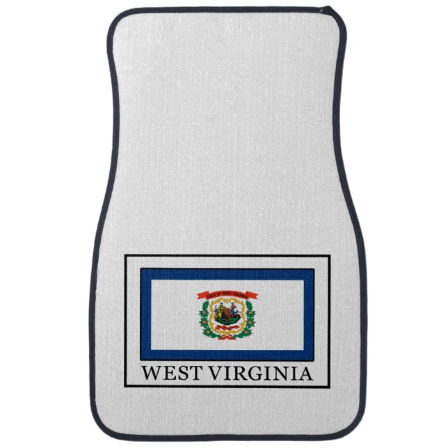 West Virginia Car Floor Mat (Front)