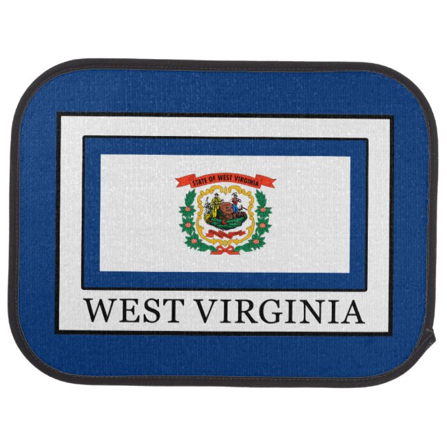 West Virginia Car Mat (Rear)
