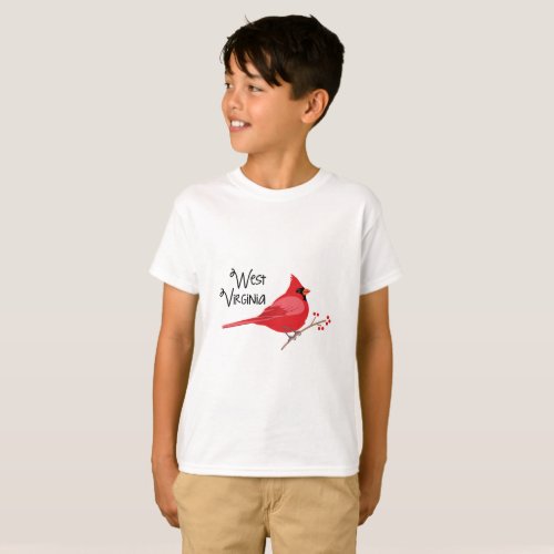 West Virginia Cardinal T_Shirt