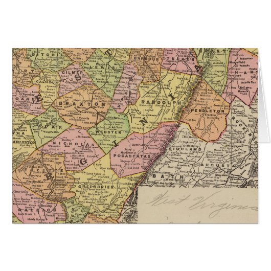 West Virginia Cards (Front Horizontal)