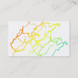 west virginia chill blur business card