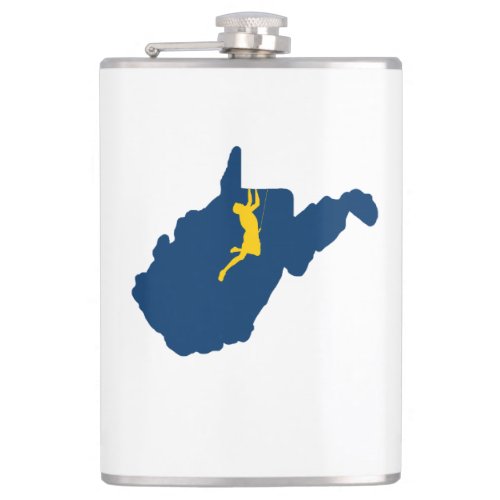 West Virginia Climbing Flask
