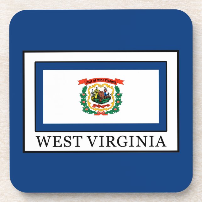 West Virginia Coaster (Front)
