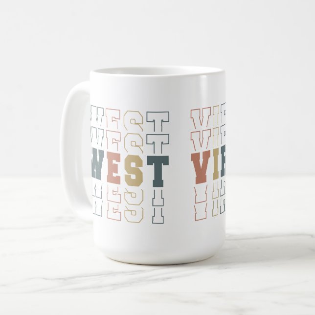 West Virginia Coffee Mug (Front Left)