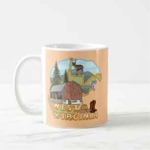 West Virginia Coffee Mug