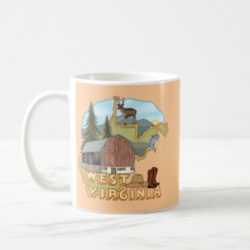 West Virginia Coffee Mug