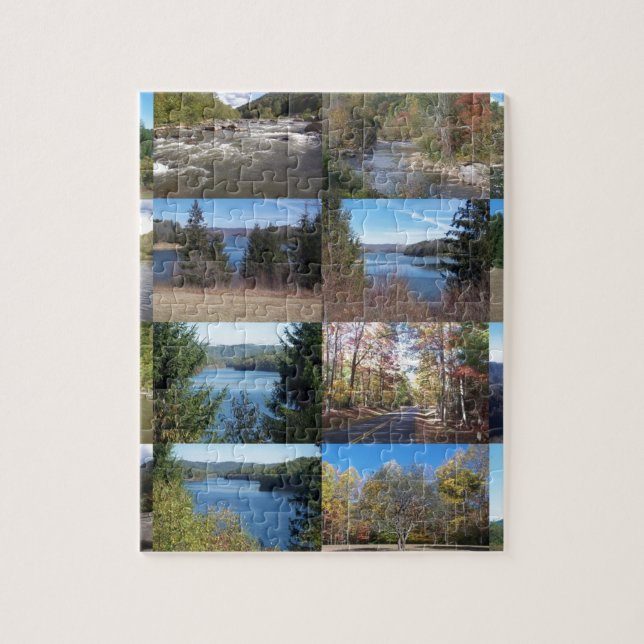 West Virginia Collage Jigsaw Puzzle (Vertical)