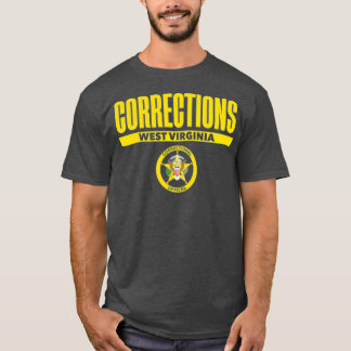 West Virginia Correctional Officer Thin Gray T-Shirt
