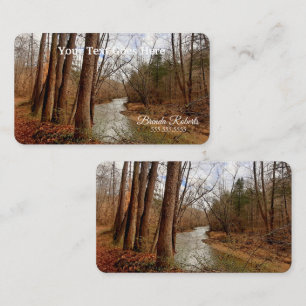 West Virginia Creek Photography Business Cards