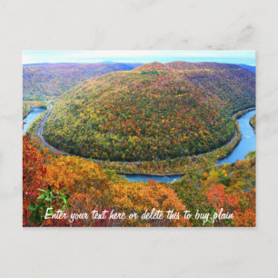 West Virginia Customizable Postcard