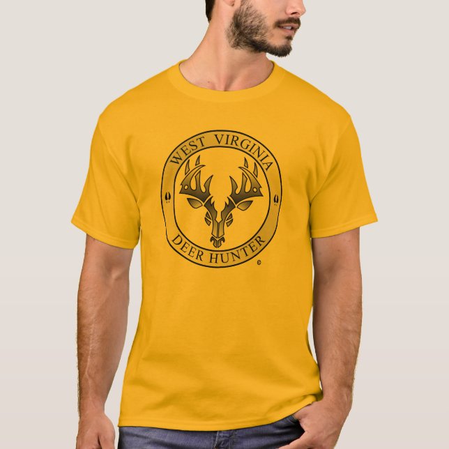 West Virginia Deer Hunter T-Shirt (Front)