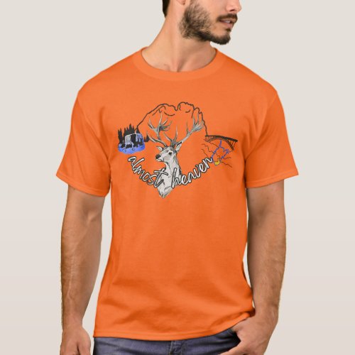 West Virginia Deer T_Shirt