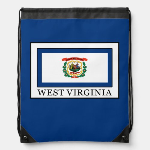West Virginia Drawstring Bag