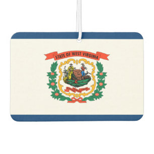 West Virginia flag Air Freshener