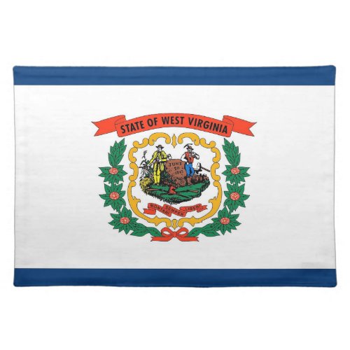 West Virginia Flag American MoJo Placemat