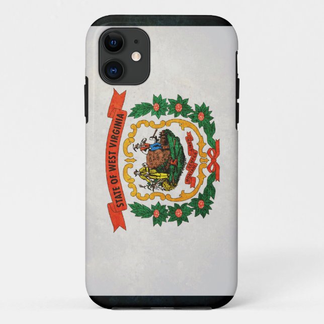 West Virginia Flag Case-Mate iPhone Case (Back)