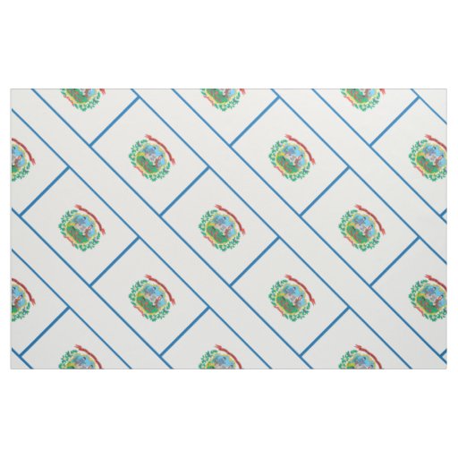 WEST VIRGINIA Flag Fabric