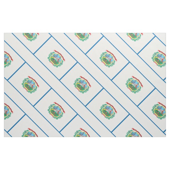 WEST VIRGINIA Flag Fabric (Yard)
