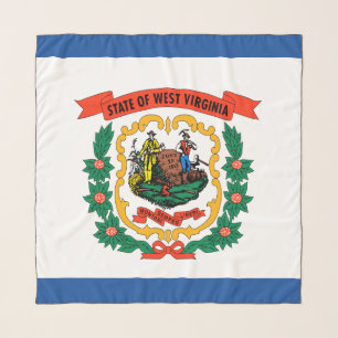 West Virginia flag Scarf