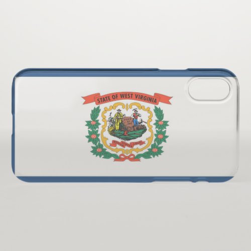 West Virginia flag iPhone XS Case