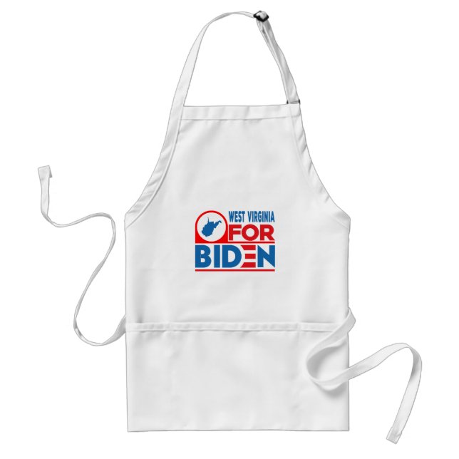 WEST VIRGINIA For Biden Adult Apron (Front)