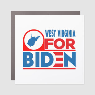 WEST VIRGINIA For Biden Car Magnet