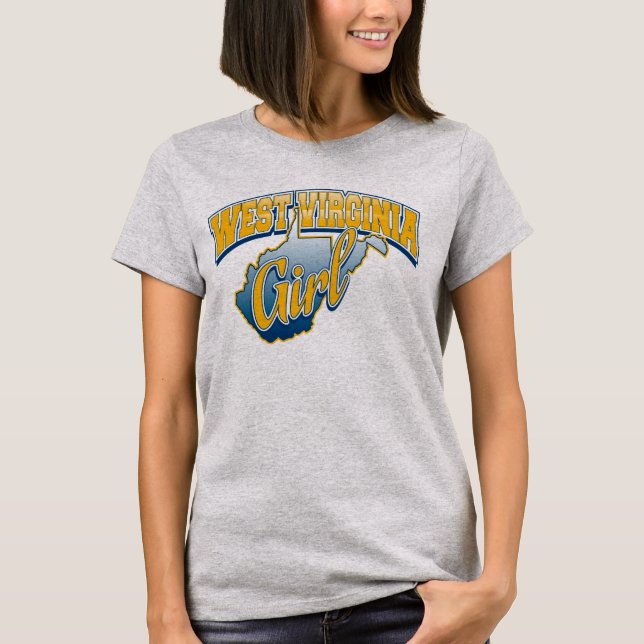 West Virginia Girl T-Shirt (Front)