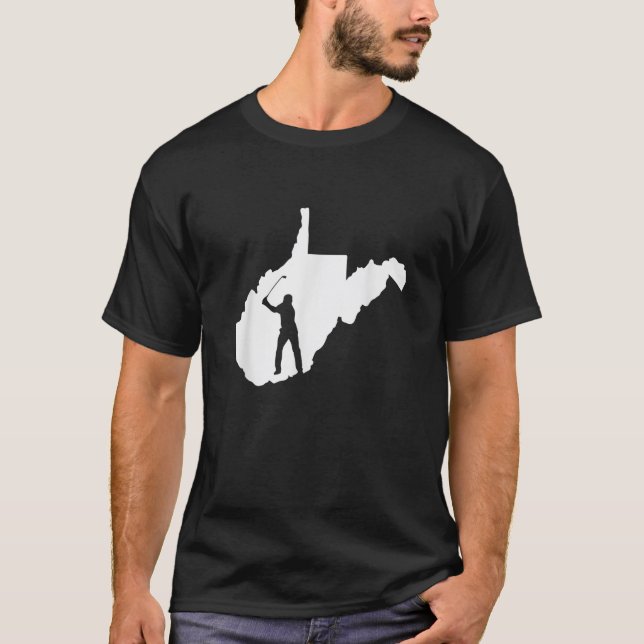 West Virginia Golf T-Shirt (Front)