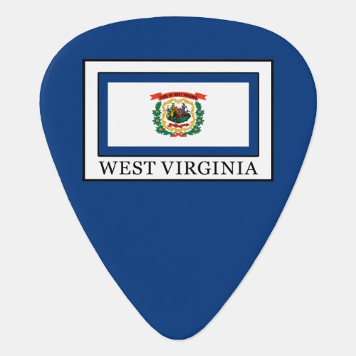 West Virginia Guitar Pick