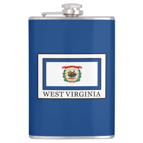 West Virginia Hip Flask