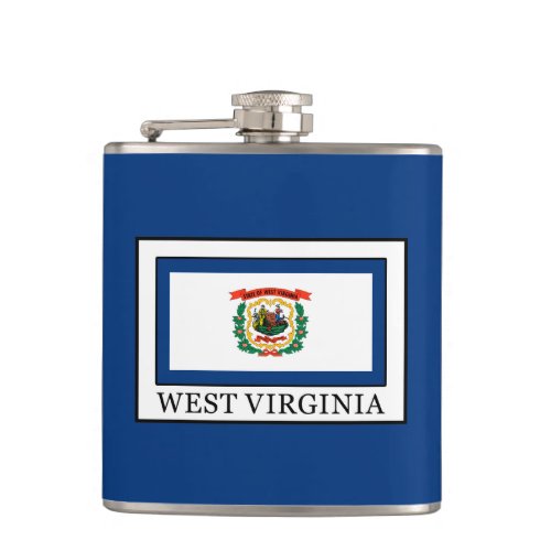 West Virginia Hip Flask