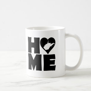 West Virginia Home Heart State Mug or Travel Mug