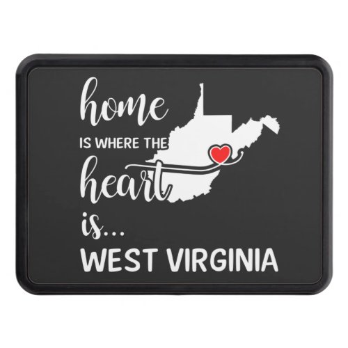 West Virginia home is where the heart is Hitch Cover