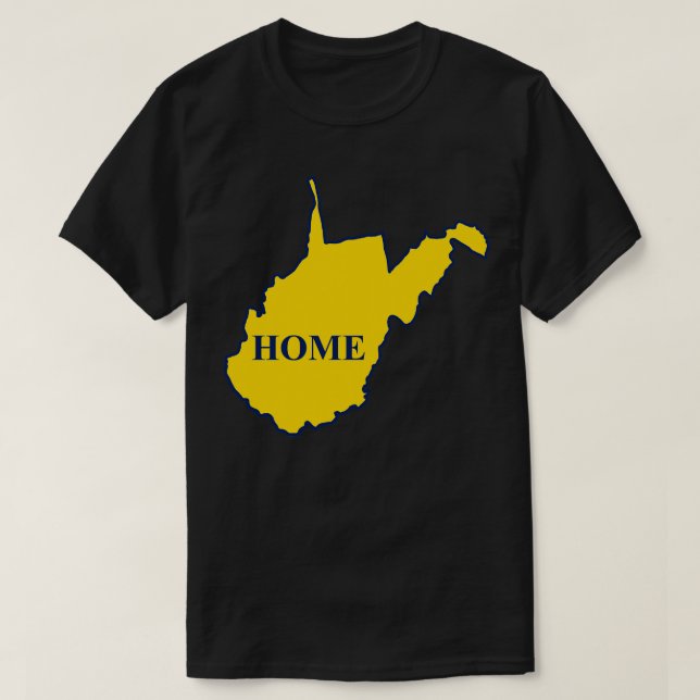 West Virginia Home TShirt (Design Front)
