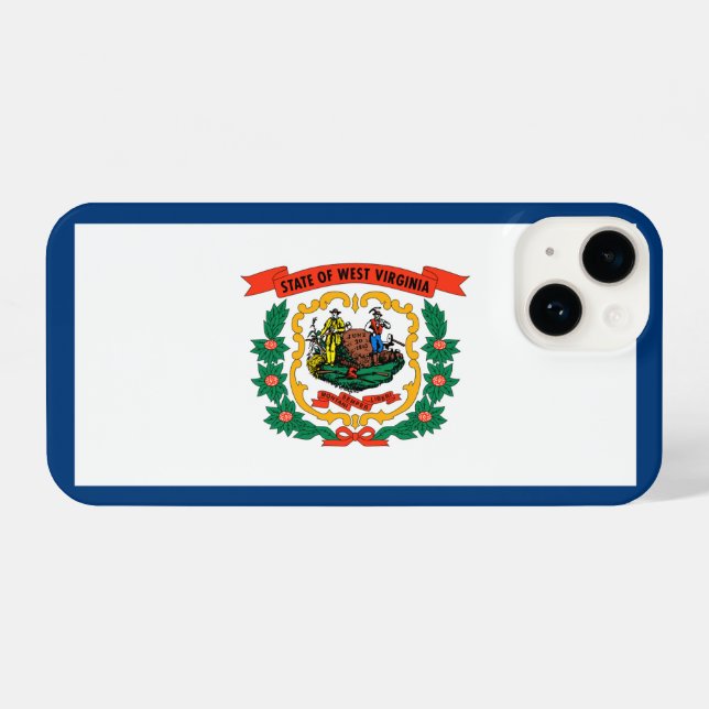 West Virginia iPhone Case (Back Horizontal)