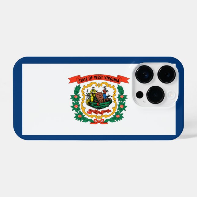 West Virginia iPhone Case (Back Horizontal)