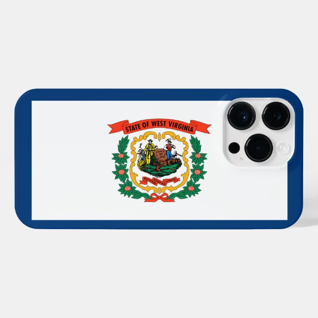 West Virginia iPhone Case (Back Horizontal)
