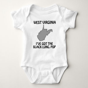 West Virginia - I've Got the Black Lung, Pop Baby Bodysuit