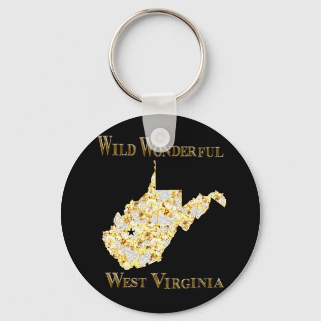 WEST VIRGINIA   KEYCHAIN (Front)