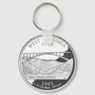 West Virginia Keychain
