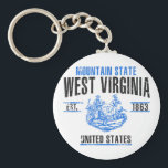 West Virginia Keychain<br><div class="desc">West Virginia</div>