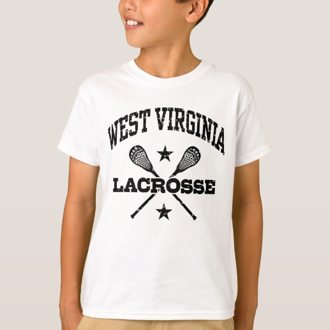 West Virginia Lacrosse T-Shirt (Front)