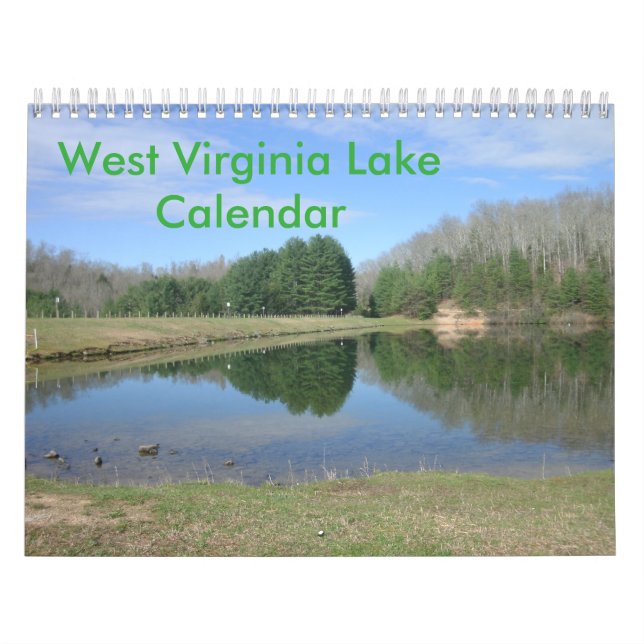West Virginia Lake Calendar (Cover)